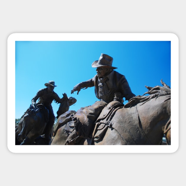 Pony Express Sticker by RichardGibb